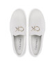 Calvin Klein Сникърси Flatform Cupsole Slip On W/Hw HW0HW01421 Бял - Mera.bg