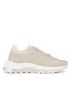 Calvin Klein Сникърси 2 Piece Sole Runner Lace Up HW0HW01640 Бежов - Mera.bg