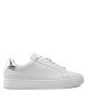 Calvin Klein Сникърси Cupsole Lace Up HW0HW01326 White/Silver 0K8 - Mera.bg