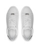 Calvin Klein Сникърси Cupsole Lace Up HW0HW01326 White/Silver 0K8 - Mera.bg
