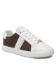 Calvin Klein Сникърси Low Profile Lace-Up HW0HW01190 White/Brown Mono 0K4 - Mera.bg