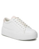 Calvin Klein Сникърси Bubble Cupsole Lace Up HW0HW01778 White/Crystal Gray 0K9 - Mera.bg