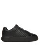 Calvin Klein Сникърси Chunky Cupsole Laceup Lth Aop YM0YM01383 Черен - Mera.bg