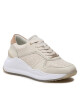 Calvin Klein Сникърси Chunky Intern Wedge Lace Up-Mono HW0HW01439 Dk Ecru/Silver Mink Mono 0F7 - Mera.bg