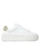 Calvin Klein Сникърси Ff Cupsole Lace Up Lth HW0HW02570 Бял - Mera.bg