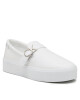 Calvin Klein Сникърси Flatform Cup Slip On W/Hw HW0HW01516 Triple White 0K4 - Mera.bg