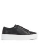 Calvin Klein Сникърси Flatform Cupsole Lace Up-Epi Mn HW0HW01670 Черен - Mera.bg