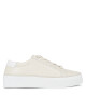 Calvin Klein Сникърси Flatform Cupsole Lace Up-Epi Mn HW0HW01670 Бял - Mera.bg