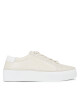 Calvin Klein Сникърси Flatform Cupsole Lace Up-Epi Mn HW0HW01670 Бял - Mera.bg