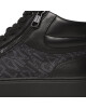 Calvin Klein Сникърси High Top Lace Up W/Zip Mono HM0HM01046 Outline Mono Black 0GK - Mera.bg