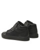 Calvin Klein Сникърси High Top Lace Up W/Zip Mono Jq HM0HM01014 Черен - Mera.bg