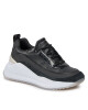 Calvin Klein Сникърси Intern Wedge Lace Up - Epi Mono HW0HW01663 Черен - Mera.bg