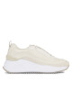 Calvin Klein Сникърси Intern Wedge Lace Up - Epi Mono HW0HW01663 Екрю - Mera.bg