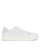 Calvin Klein Сникърси Low Top Lace Up Bskt HM0HM01254 White Mix 0K5 - Mera.bg