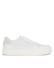 Calvin Klein Сникърси Low Top Lace Up Bskt HM0HM01254 White Mix 0K5 - Mera.bg