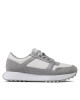 Calvin Klein Сникърси Low Top Lace Up Lth HM0HM00925 Grey Fog/White 0IN - Mera.bg