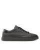 Calvin Klein Сникърси Low Top Lace Up Lth HM0HM01051 Triple Black 0GJ - Mera.bg