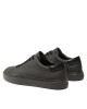 Calvin Klein Сникърси Low Top Lace Up Lth HM0HM01051 Triple Black 0GJ - Mera.bg