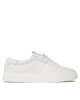 Calvin Klein Сникърси Low Top Lace Up Lth HM0HM01055 Triple White 0K4 - Mera.bg
