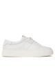 Calvin Klein Сникърси Low Top Lace Up Lth HM0HM01055 Triple White 0K4 - Mera.bg