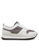Calvin Klein Сникърси Low Top Lace Up Mix HM0HM00741 White/Grey Asphalt/Reptile Green 0K9 - Mera.bg