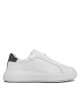 Calvin Klein Сникърси Low Top Lace Up Pet HM0HM01288 White/Petroleum 0K8 - Mera.bg