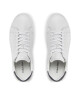 Calvin Klein Сникърси Low Top Lace Up Pet HM0HM01288 White/Petroleum 0K8 - Mera.bg
