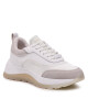Calvin Klein Сникърси Runner Lace Up HW0HW01447 White/Dk Ecru 0LA - Mera.bg