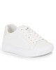 Calvin Klein Сникърси Vulc Lace Up HW0HW01681 White / Crystal Gray 0K7 - Mera.bg