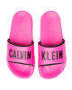Calvin Klein Swimwear Чехли Slide KW0KW01033 Розов - Mera.bg
