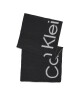 Calvin Klein Зимен шал Logo Reverso Tonal Scarf 40X180 K60K611117 Черен - Mera.bg