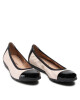 Caprice Балеринки 9-22152-28 Creme/Black 441 - Mera.bg