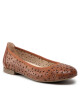 Caprice Балеринки 9-22101-28 Cognac Nappa 303 - Mera.bg