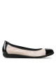 Caprice Балеринки 9-22152-20 Creme/Black - Mera.bg