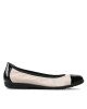Caprice Балеринки 9-22152-20 Creme/Black - Mera.bg
