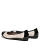 Caprice Балеринки 9-22152-20 Creme/Black - Mera.bg