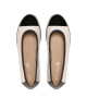 Caprice Балеринки 9-22152-20 Creme/Black - Mera.bg