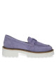 Caprice лоуфъри с дебела подметка 9-24706-20 Lavender Suede 529 - Mera.bg