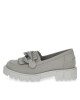 Caprice лоуфъри с дебела подметка 9-24757-20 Lt Grey Nubuc 217 - Mera.bg