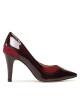 Caprice Обувки на ток 9-22404-29v Bordeaux Comb 551 - Mera.bg