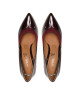 Caprice Обувки на ток 9-22404-29v Bordeaux Comb 551 - Mera.bg