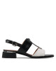 Caprice Сандали 9-28216-28 White/Black 106 - Mera.bg