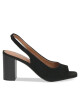Caprice Сандали 9-28304-20 Black Suede 4 - Mera.bg
