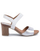 Caprice Сандали 9-28318-24 White/Silver 191 - Mera.bg