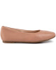 Clarks Балеринки Chia Violet 261465404 Praline Leather - Mera.bg