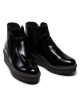 Clarks Боти Airabell Zip 261633094 Black Crinkle Patent - Mera.bg