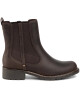 Clarks Боти тип челси Orinoco Hot 261465654 Dark Brown Nub - Mera.bg