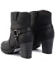 Clarks Боти Verona Rock 261444844 Black Leather - Mera.bg