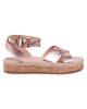 Clarks Еспадрили Botanic Poppy 261475224 Rose Gold Lea - Mera.bg