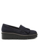 Clarks Обувки Airabell Slip 261633314 Navy Suede - Mera.bg